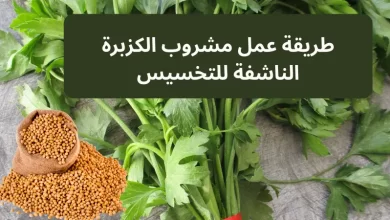 طريقة عمل مشروب الكزبرة الناشفة للتخسيس