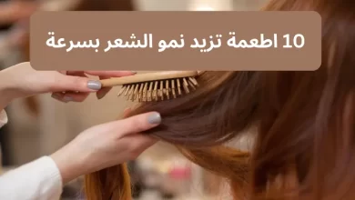 عشرة أطعمة تعزز نمو الشعر بسرعة